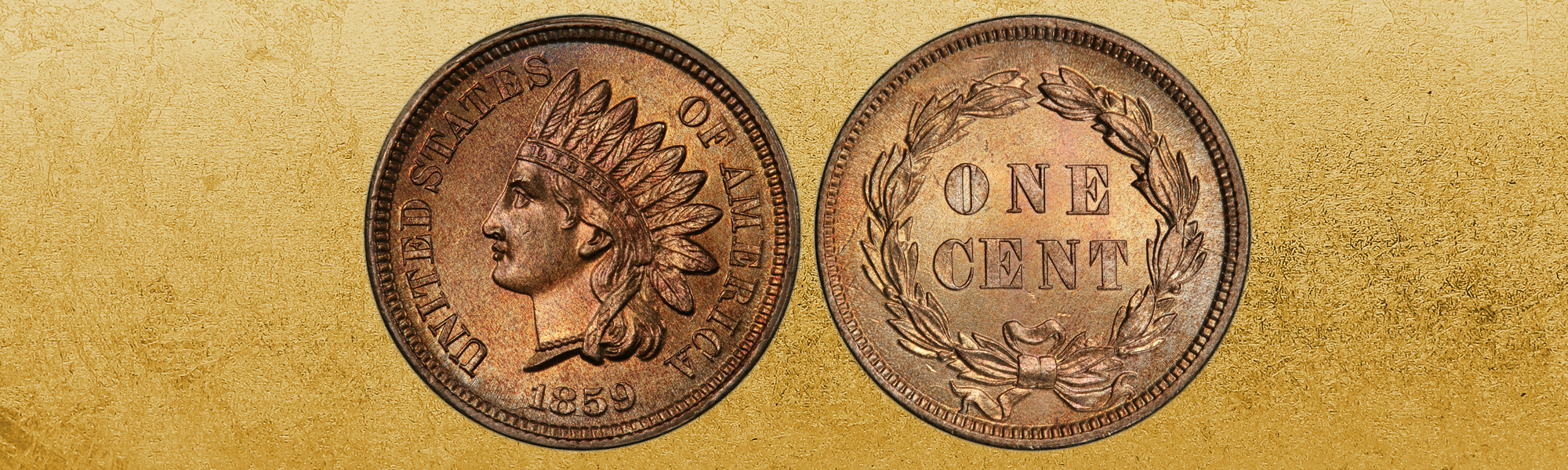 USA 1 Cent Indian Head 1895